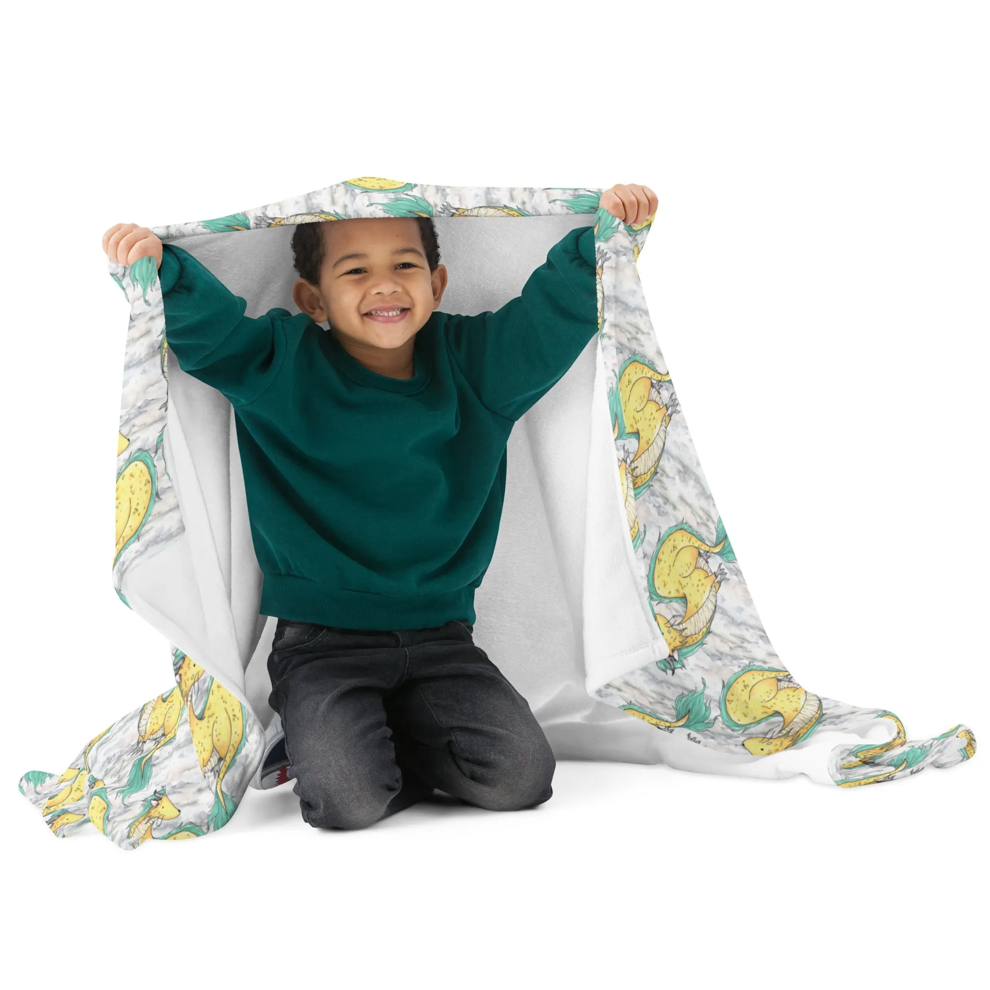 Chego Dragon- Throw Blanket