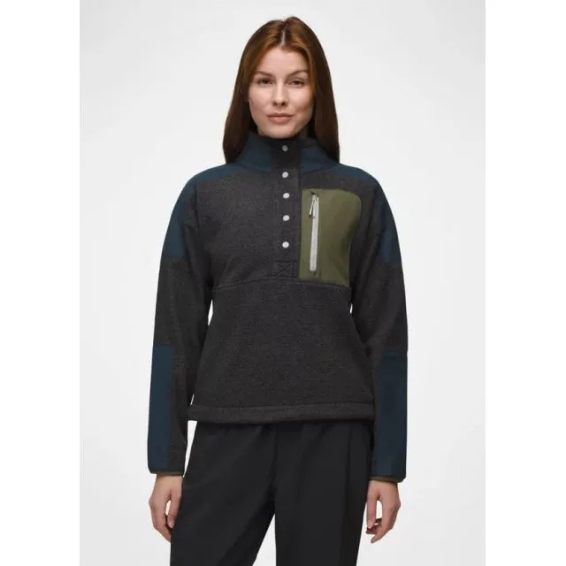 W PrAna Peak Snap Up Fleece